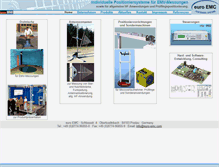 Tablet Screenshot of euro-emc.com